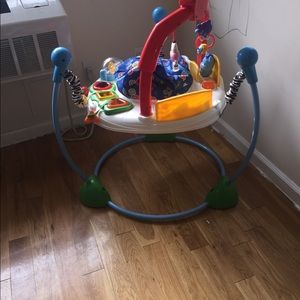 Jungle gym bouncer